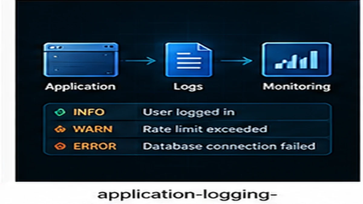 Structured logging best practices including what to log, log levels, and avoiding sensitive data exposure